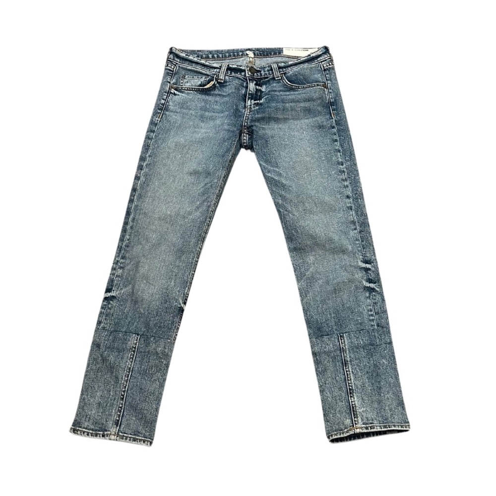 Rag & bone Dre Low Rise Slim Boyfriend Jeans | Acid Blue | Size 26